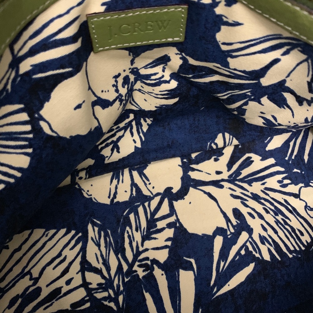 JCrew Leather Satchel - Picture 7 of 8